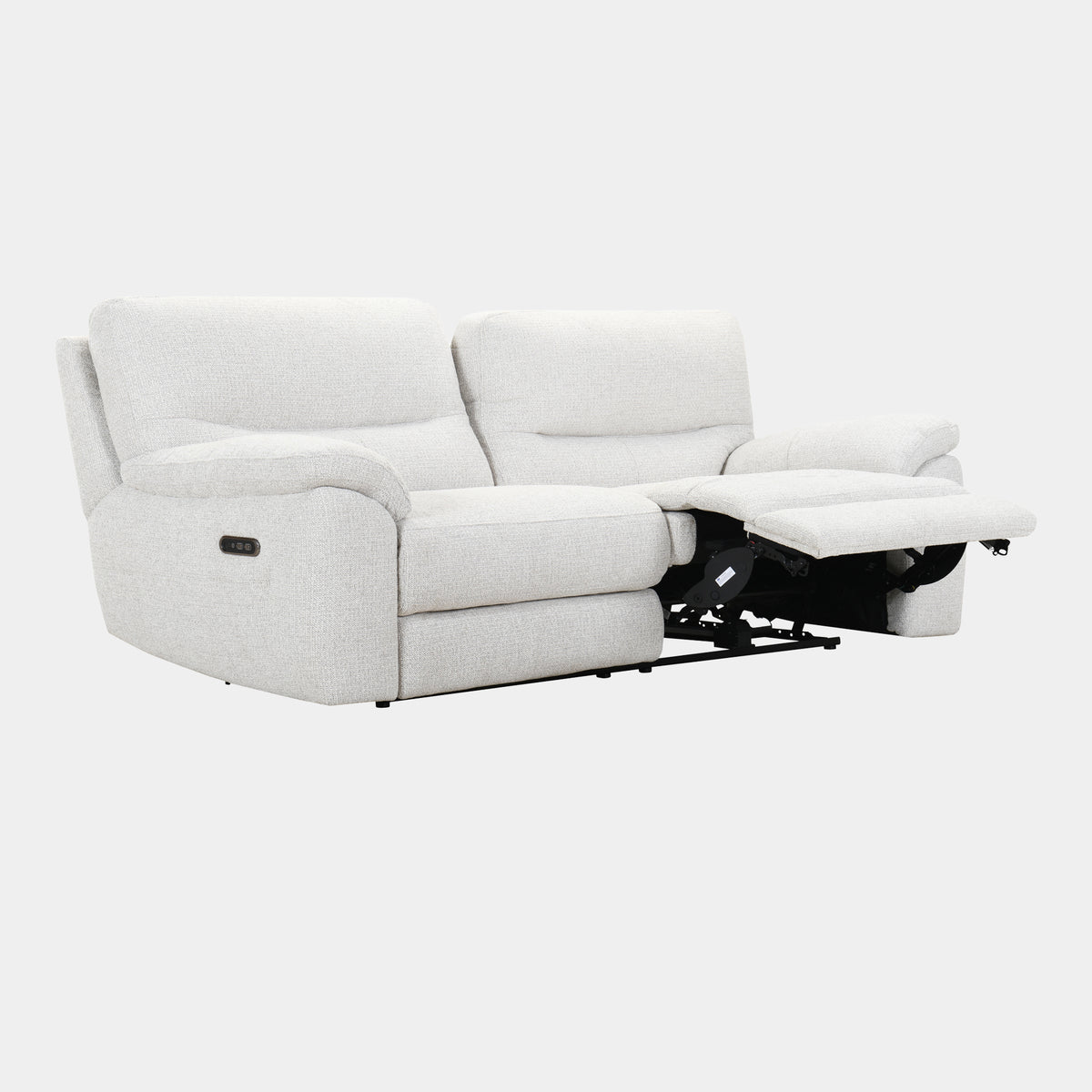 Lennox - 3 Seat Power Recliner Sofa, Fabric