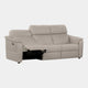 Rimini - Large 3 Seat Power Recliner Sofa with Adjustable Headrest & Lumbar, Fango Leather