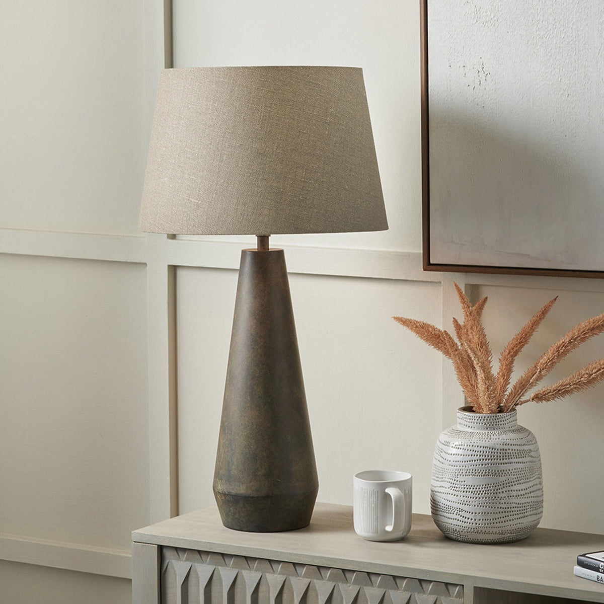 Connor Aged Bronze - Table Lamp