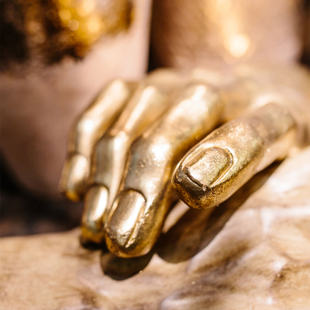 Mano - Gold Hands Sculpture