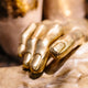 Mano - Gold Hands Sculpture