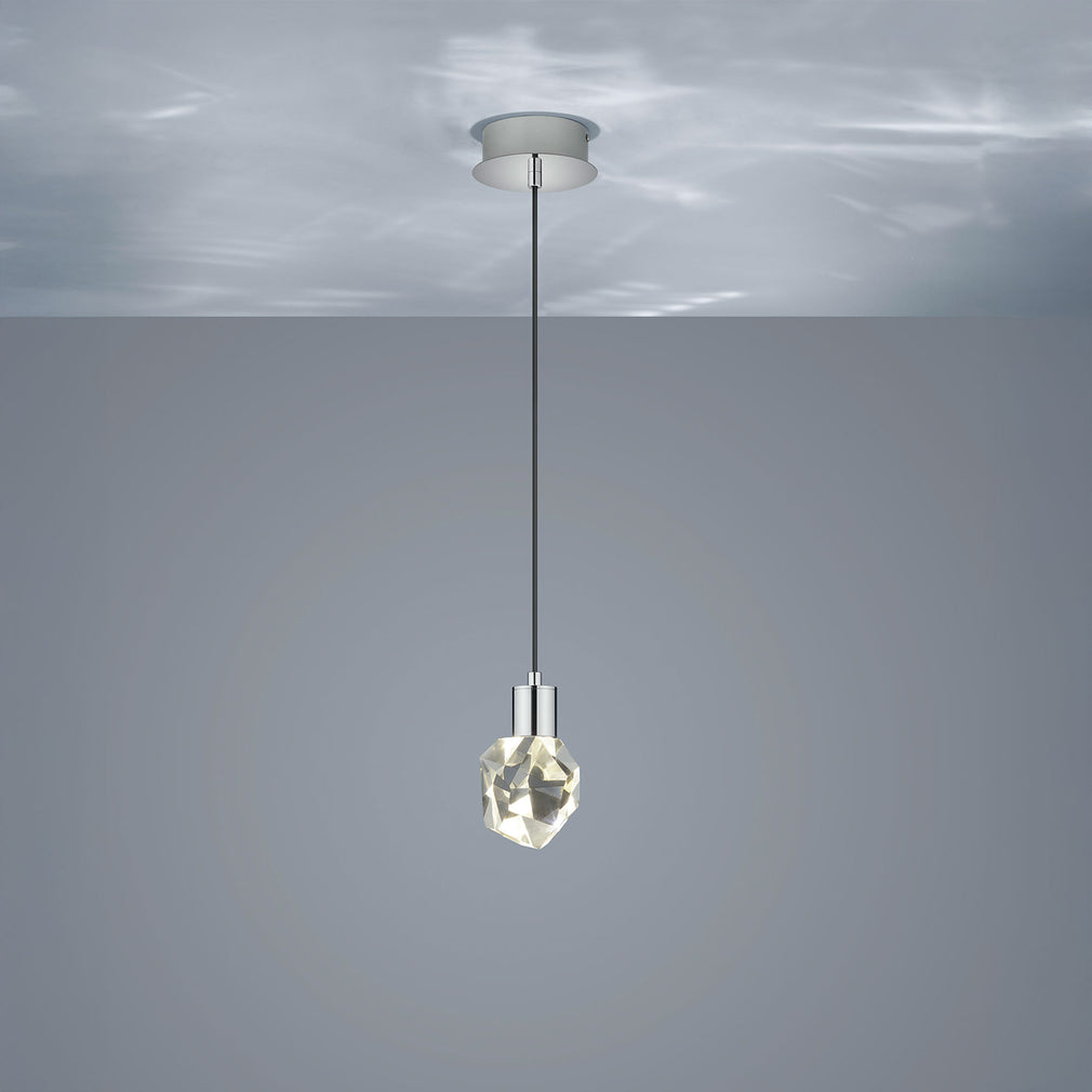 Gem Silver - LED Pendant Ceiling Light