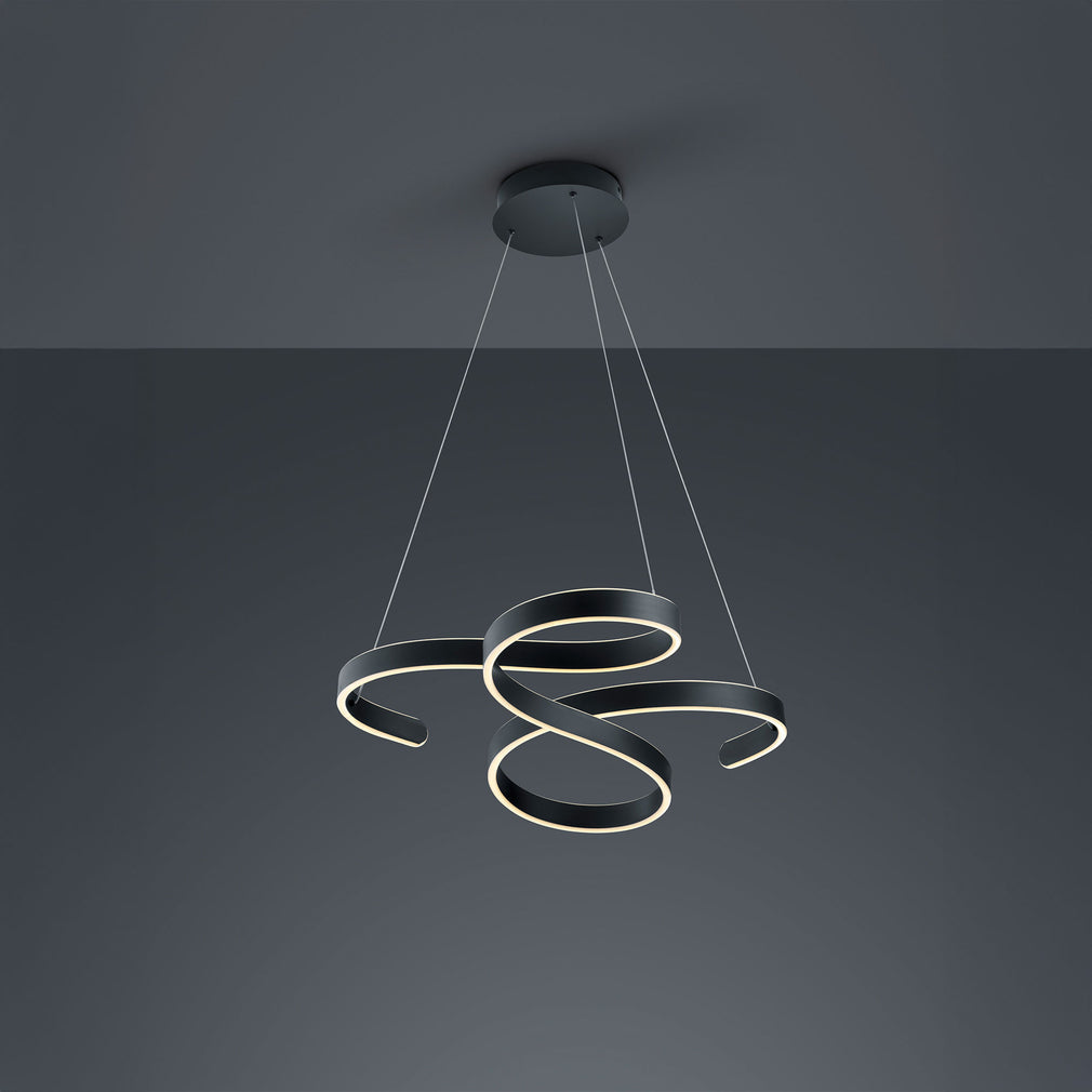 Mobius Black - LED Pendant Ceiling Light