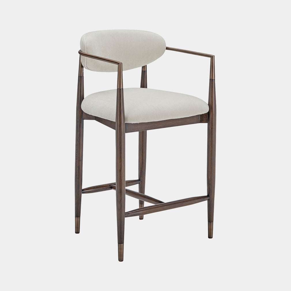 James - Counter Stool, Chenille Fabric