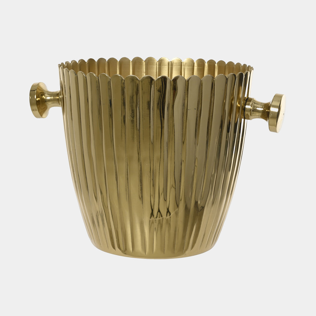Golden Glow Gold Wine Cooler - Champagne & Wine Bucket