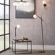Leigh - Black & Gold Floor Lamp
