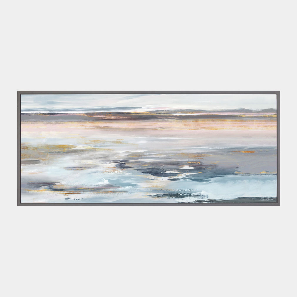 Even Tide - Framed Canvas Wall Art