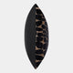 Olten - Black & Gold Velvet Cushion 45x45cm