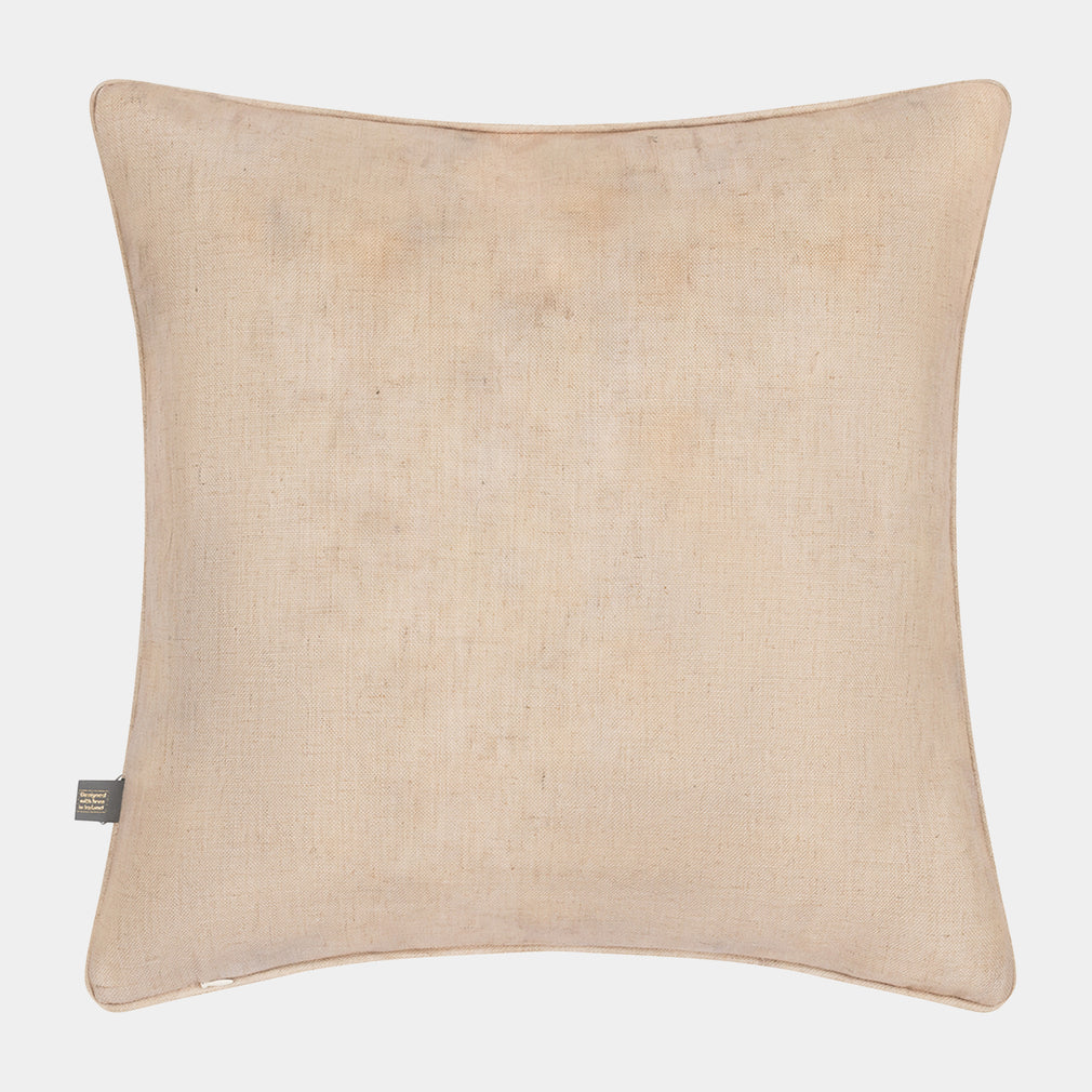 Willow - Natural & Gold Cushion 50x50cm