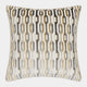 Ozzie Velvet - Natural & Green Cushion 45x45cm