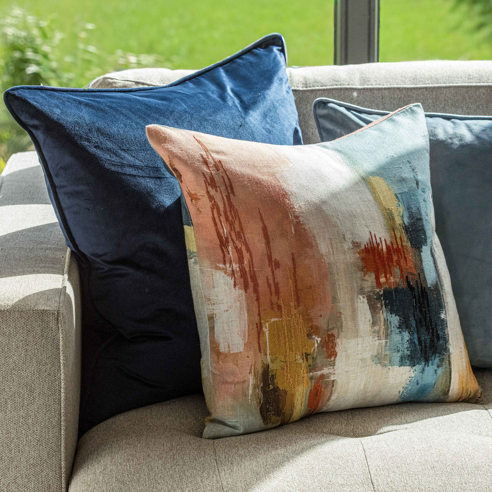 Brody - Peach Sorbet Cushion 50x50cm