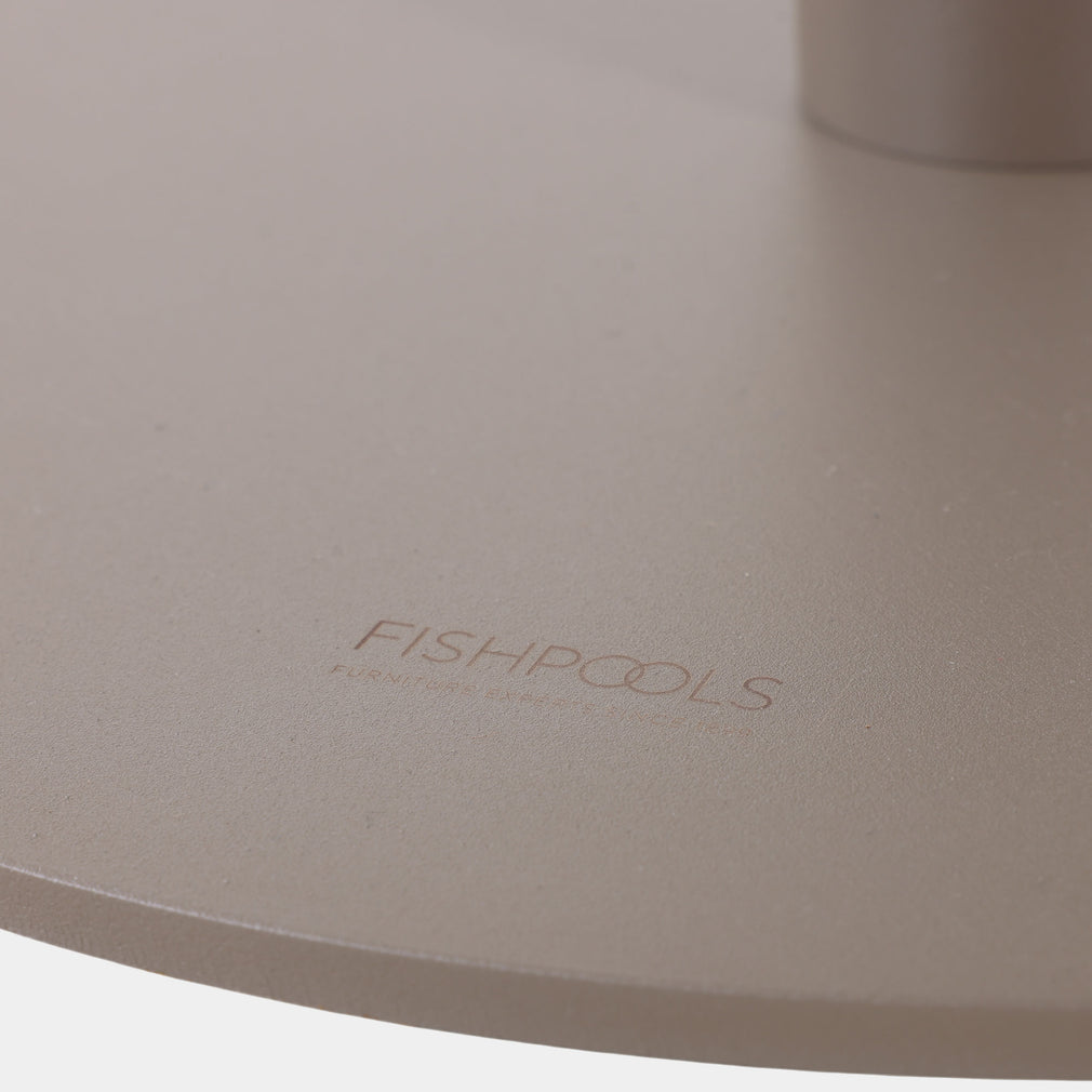 Mauritius - Pair Of Garden Swivel Chairs With Side Table