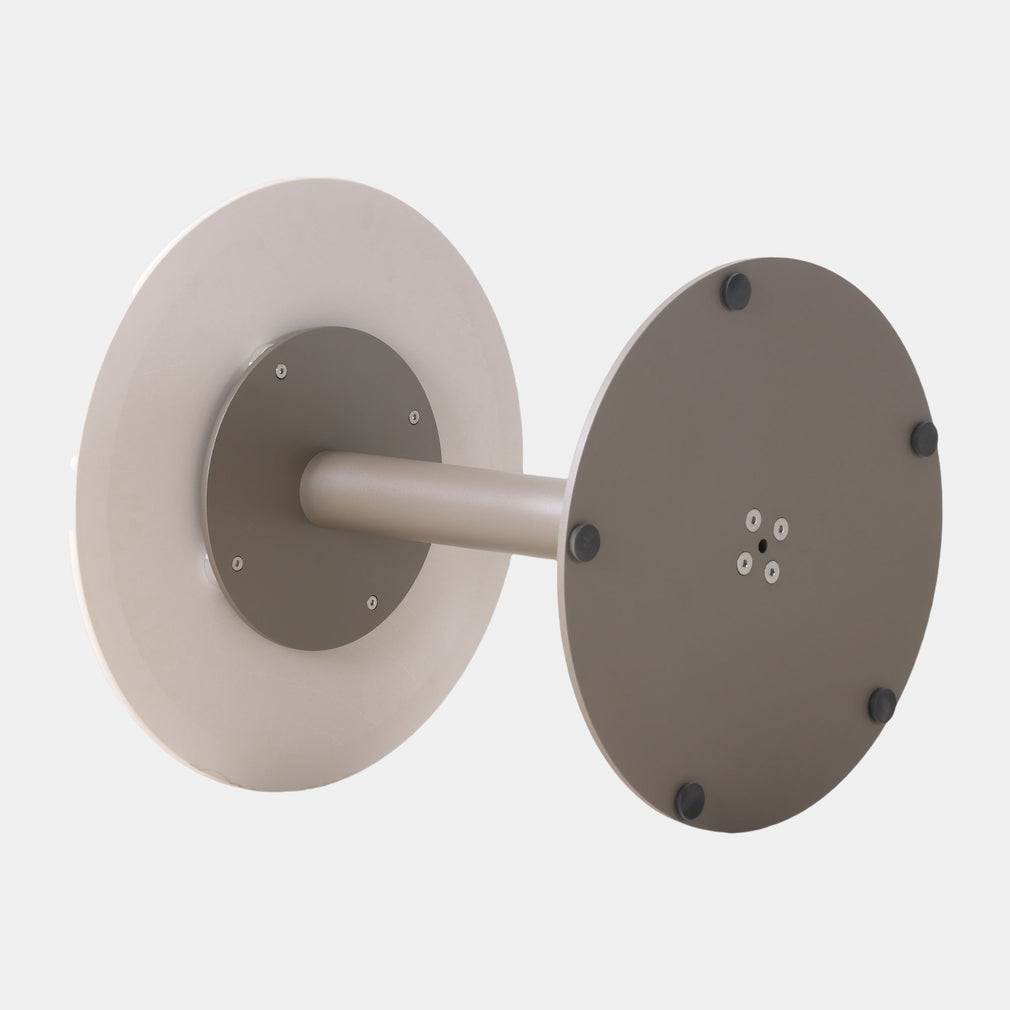 Mauritius - Pair Of Garden Swivel Chairs With Side Table