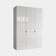 Florida - Wardrobe 150cm 3 Door White