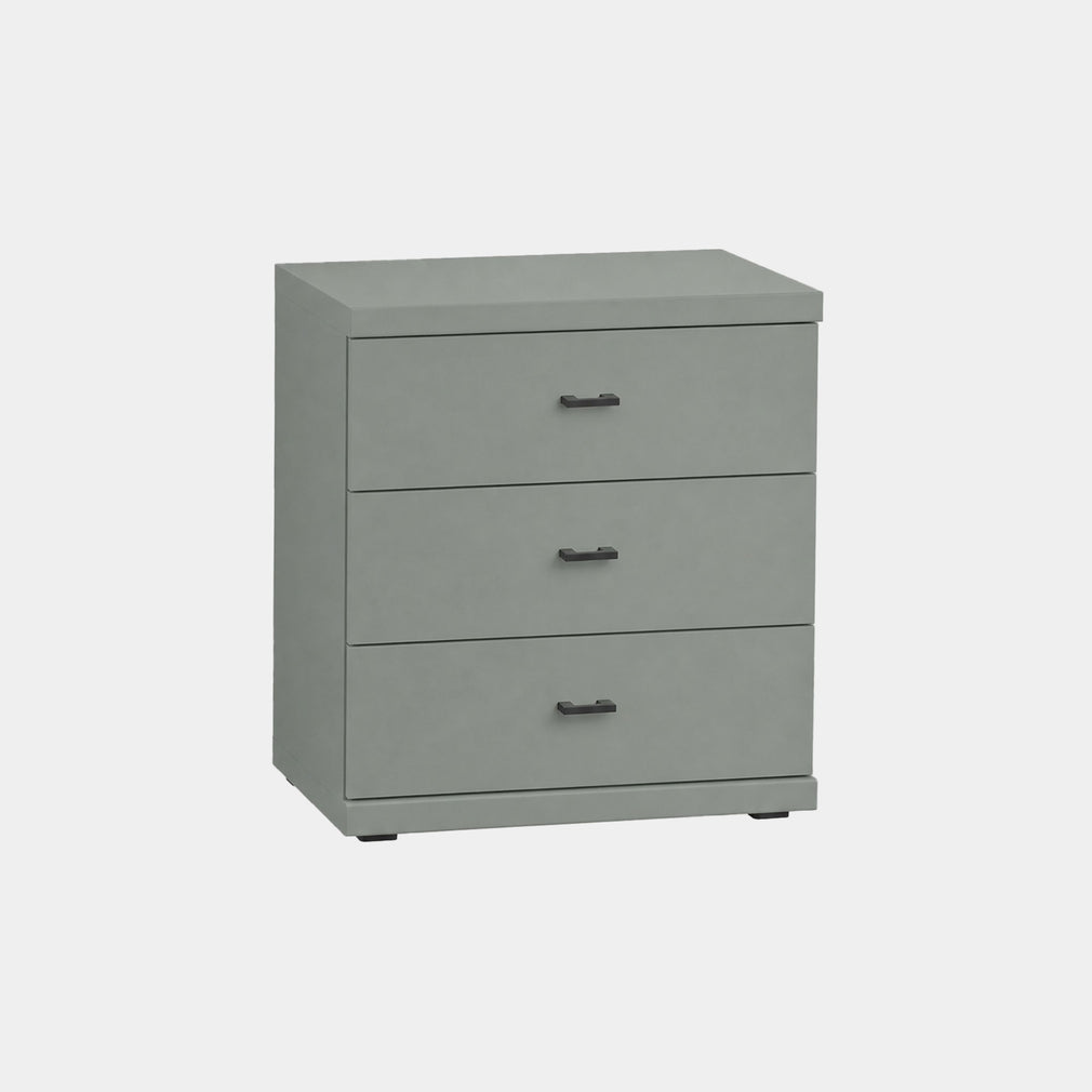 Fitzroy - 3 Drawer Bedside Chest