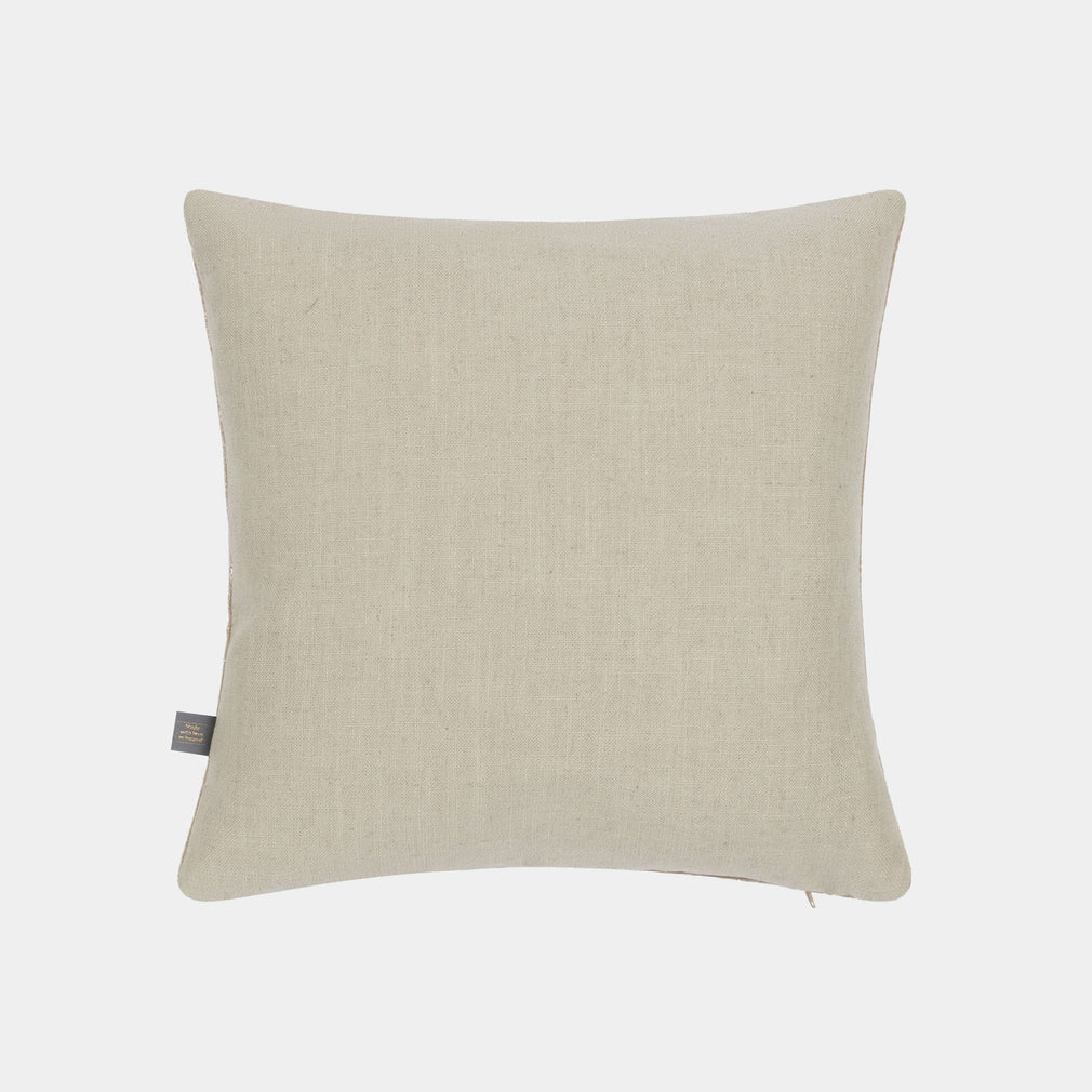 Lunetta Velvet - Gold Natural Cushion 43x43cm