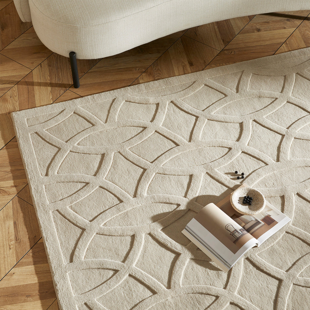 Priory Circles - Patterned Rug