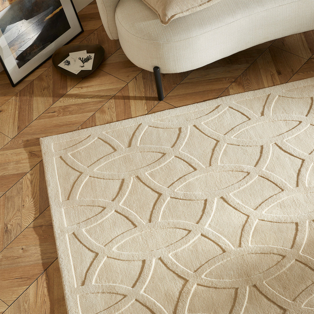 Priory Circles - Patterned Rug