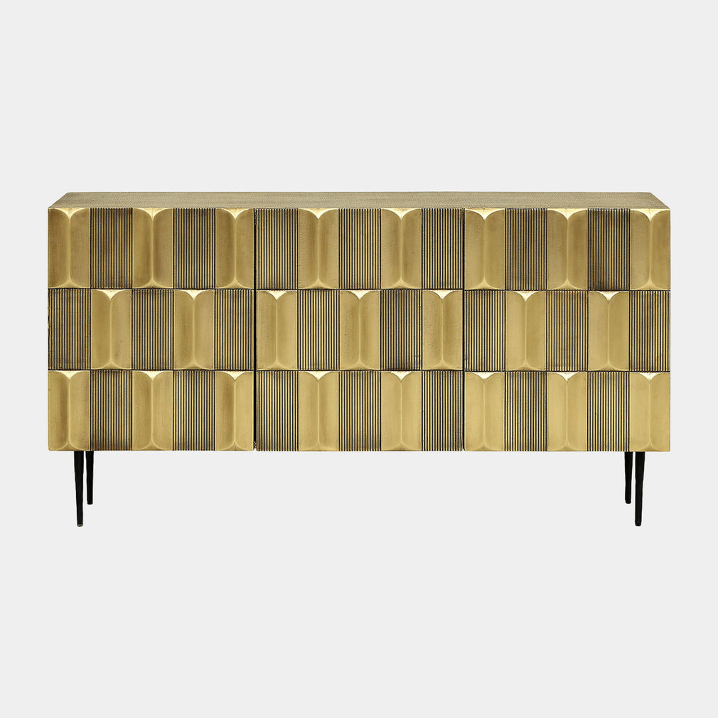 Taj - Large Sideboard In Brass Finish