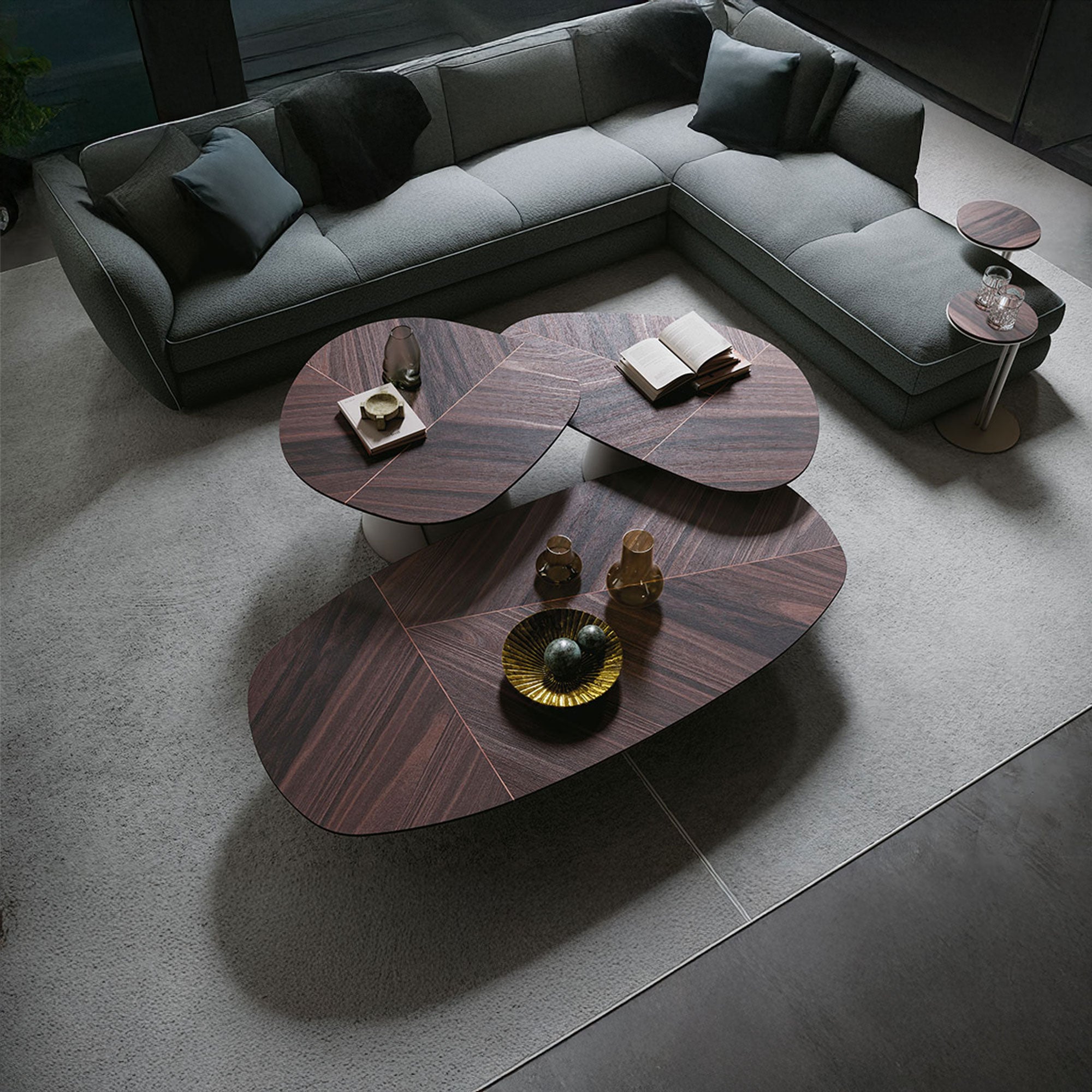 Adrian Wood Coffee Table 90cm x 90cm x 38h
