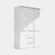 Fitzroy - 3 Door 2 Drawer Combi Wardrobe