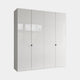 Florida - Wardrobe 200cm 4 Door White