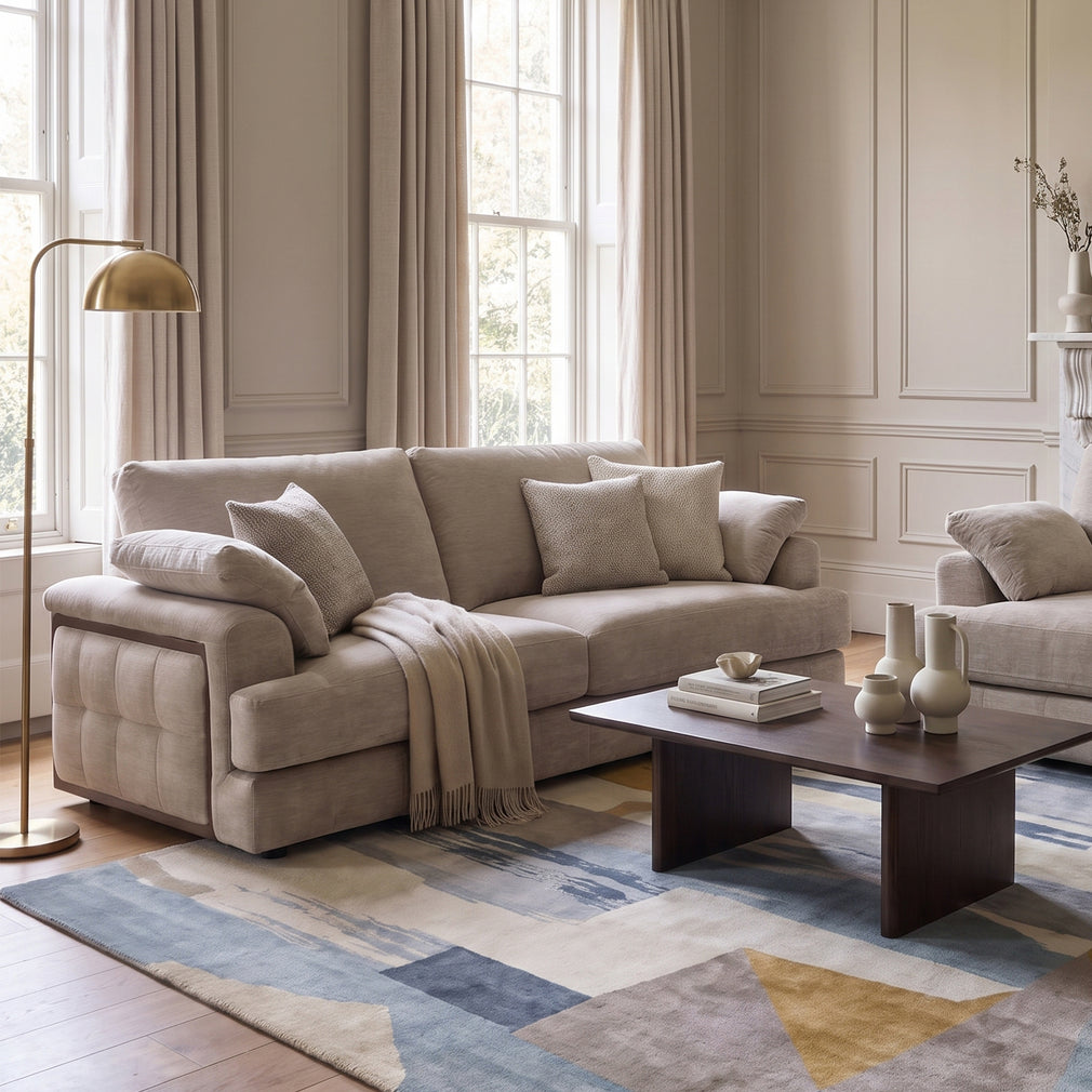 Williamsburg - 4 Seat Sofa, Fabric