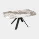 Arkansas - Marble Ceramic Finish Dining Table Calcatta Marble