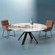 Arkansas - Marble Ceramic Finish Dining Table