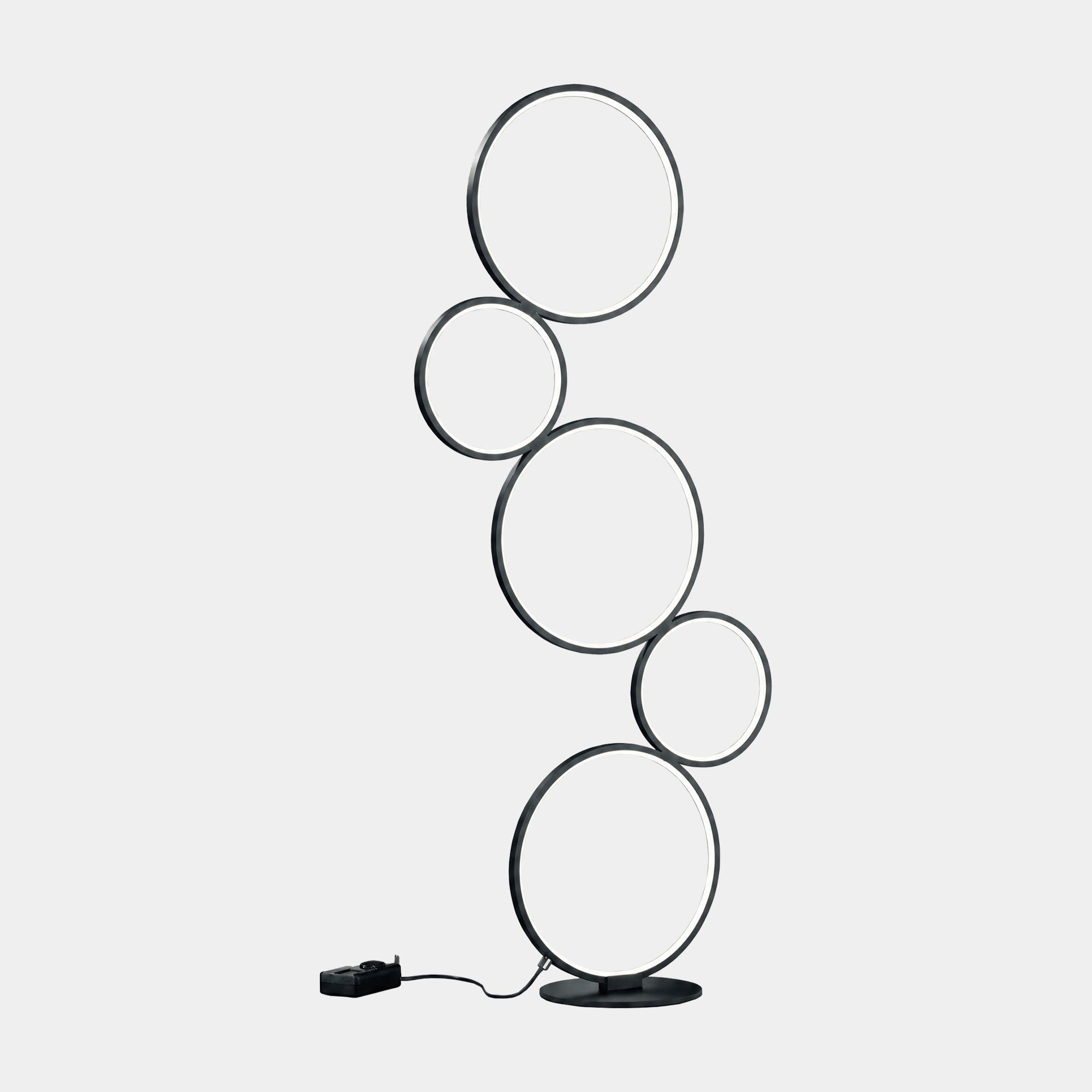 Nucleus Black - LED Floor Lamp