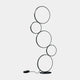 Nucleus Black - LED Floor Lamp