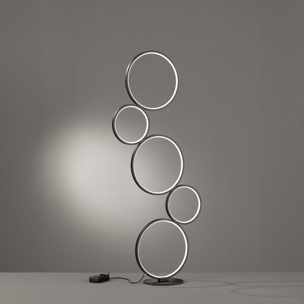 Nucleus Black - LED Floor Lamp