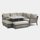 Key Largo - Corner Garden Dining Set With Firepit