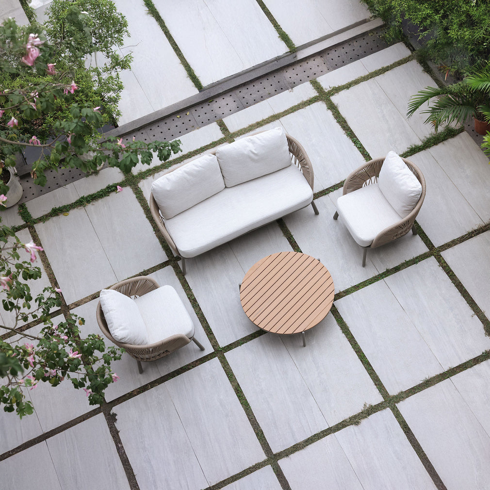 Mauritius - Garden Sofa Set With Coffee Table