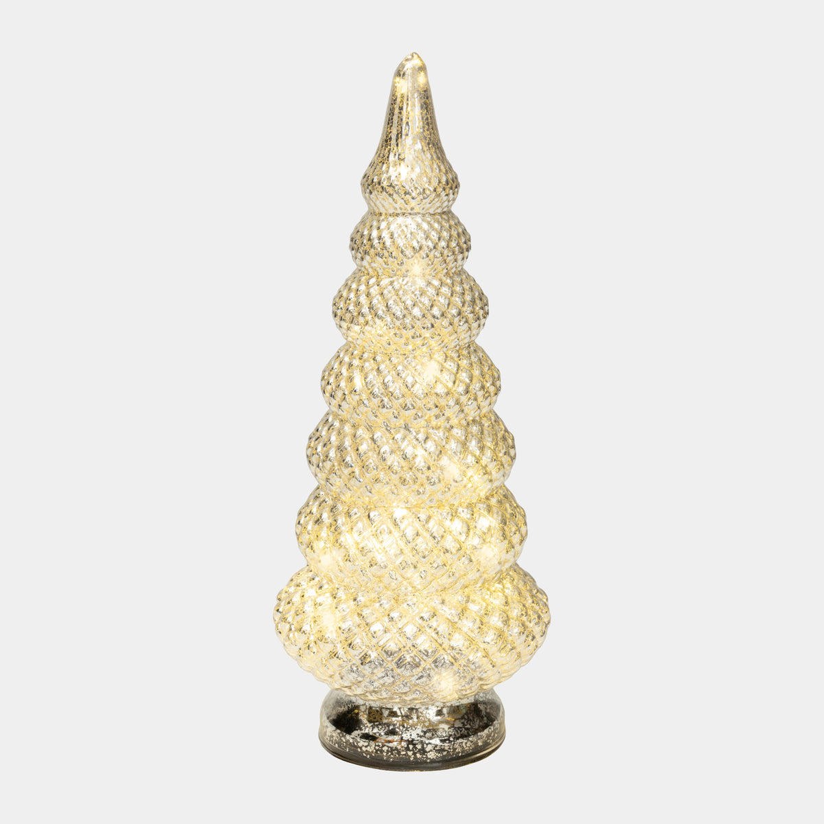 Yuletide LED Christmas Tree Decoration - Illuminated Festive Tabletop Ornament