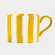 Yellow Stripe - Mugs, Set of 2