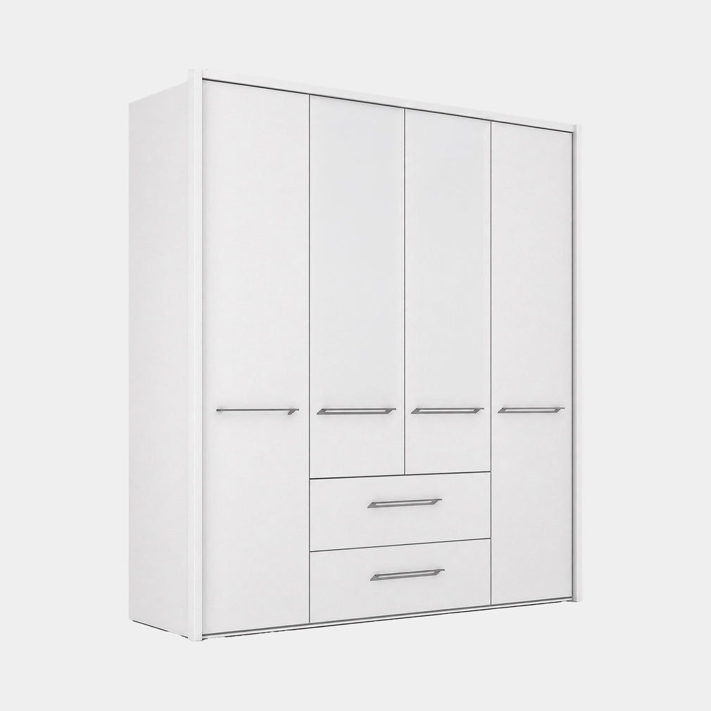 Fitzroy - 4 Door 2 Drawer Combi Wardrobe