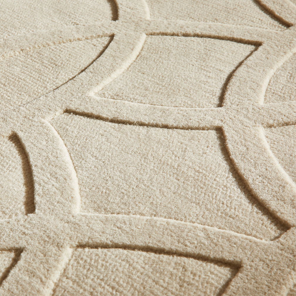 Priory Circles - Patterned Rug