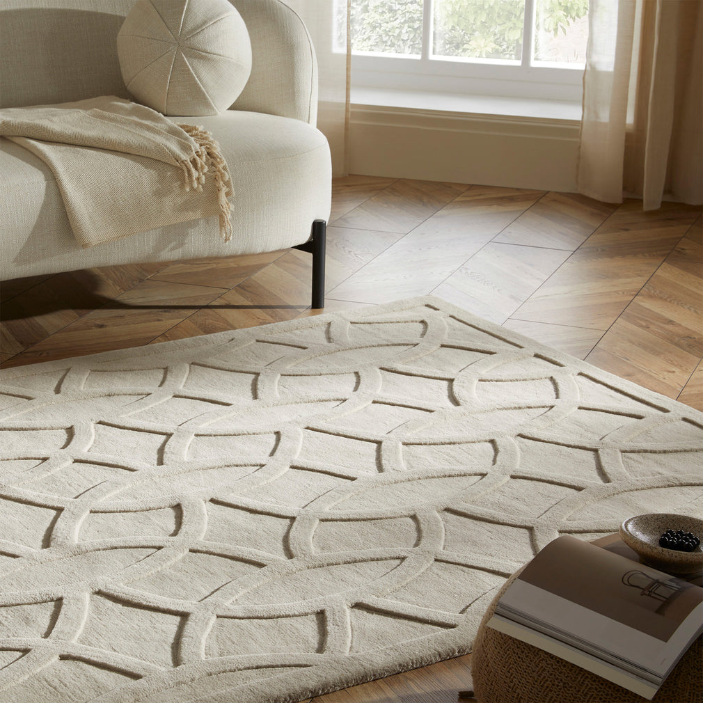Priory Circles - Patterned Rug