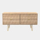 Jewel - Bed Box, 4 Drawer Bardalino Oak Carcase & Bardalino Oak Fronts