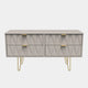 Jewel - Bed Box, 4 Drawer Mushroom Carcase & Mushroom Fronts