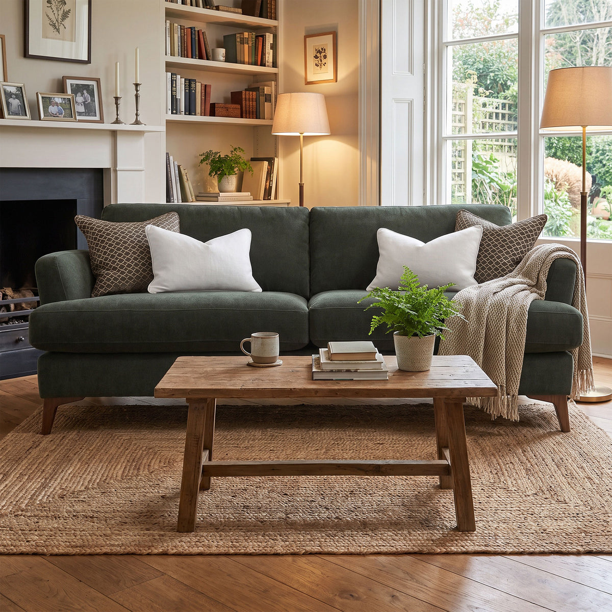 Mason - 3 Seat Sofa, Fabric