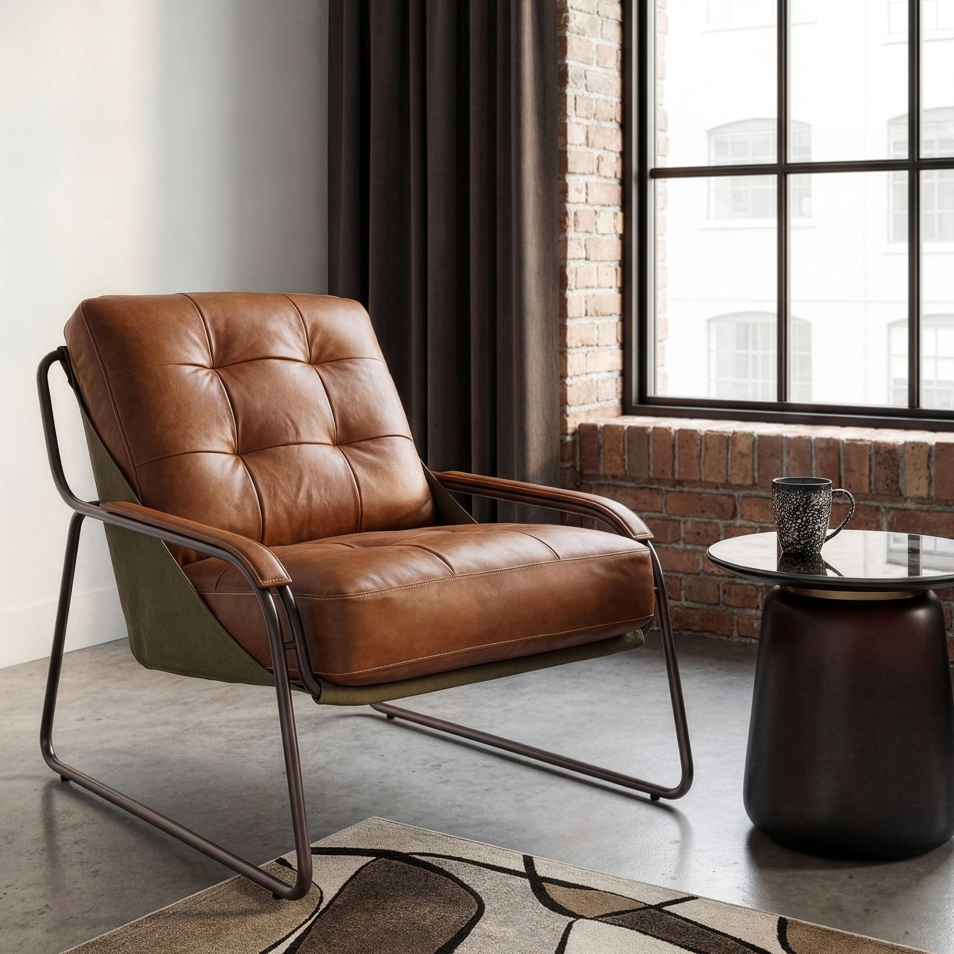 Wyatt - Accent Chair, Leather