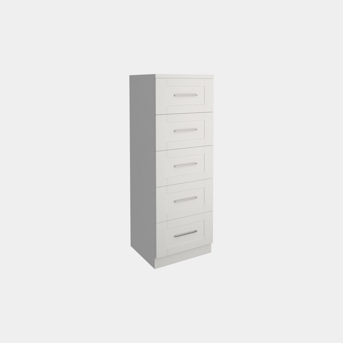 Maria - 5 Drawer Chest of Drawers, Narrow