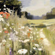 Wildflower Wander - Framed Canvas Wall Art