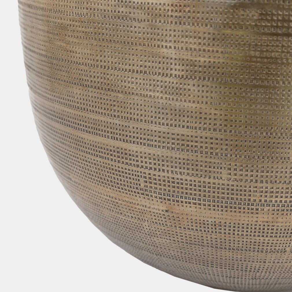 Zahara - Metal Vase, Brass