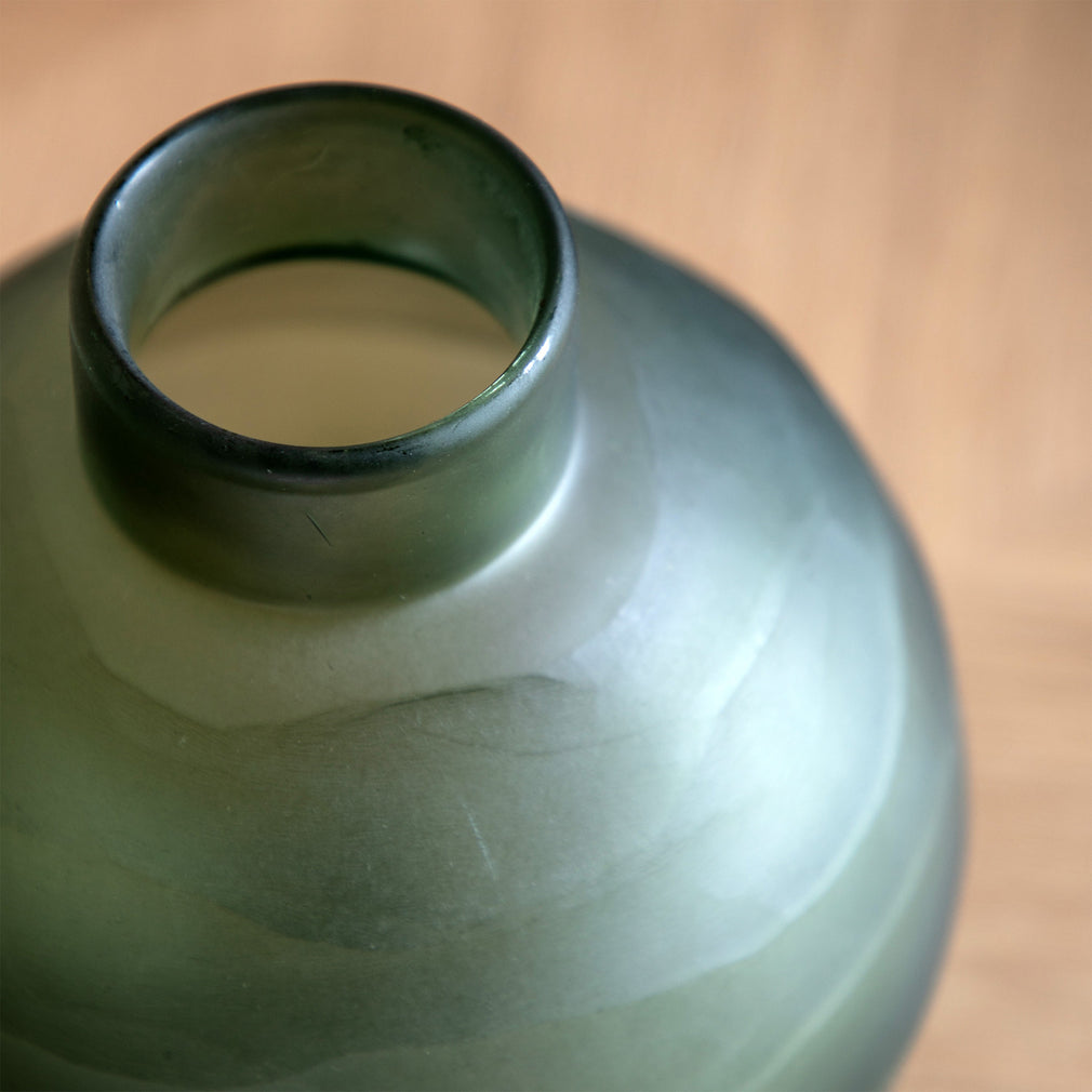 Amazon - Glass Vase, Green