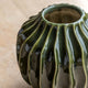 Taiga - Ceramic Vase, Olive Green