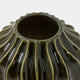 Taiga - Ceramic Vase, Olive Green