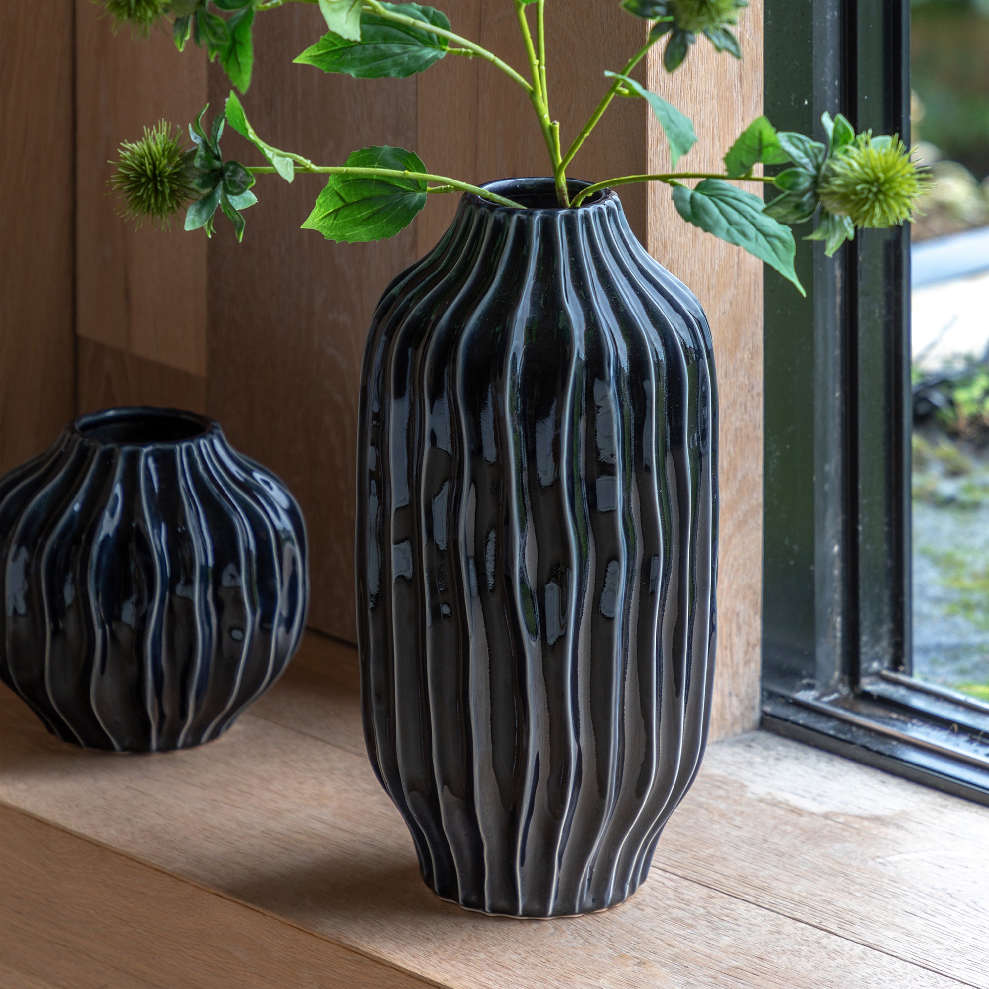 Navagio - Midnight Blue Ceramic Vase